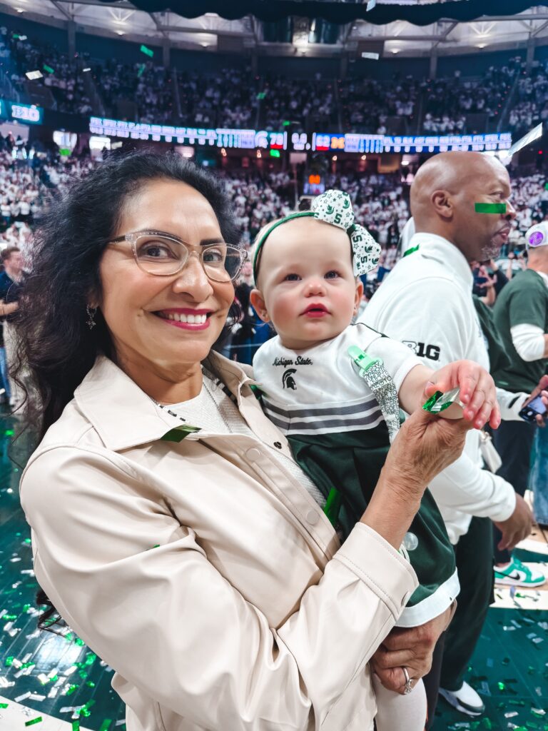 Lupe Izzo and granddaughter, Izzy