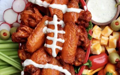 Chicken Wing Snack Board!