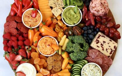 Eat the Rainbow Board from The BakerMama
