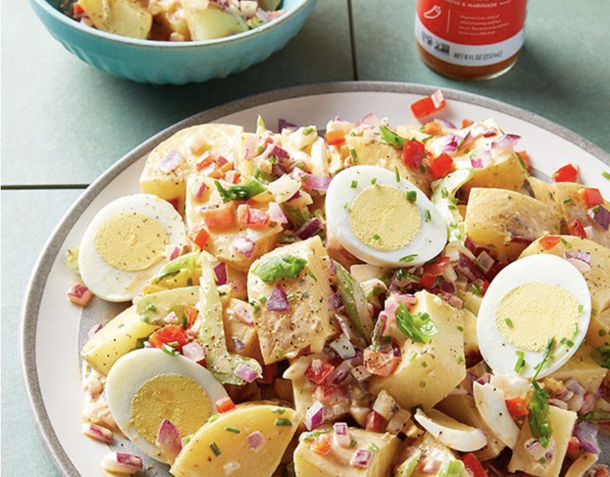 Whole30 Creamy Buffalo Potato Salad!