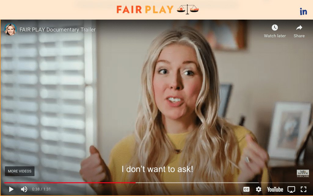 Meet a Founder, As Seen in the Fair Play Documentary, Emily A. Hay of