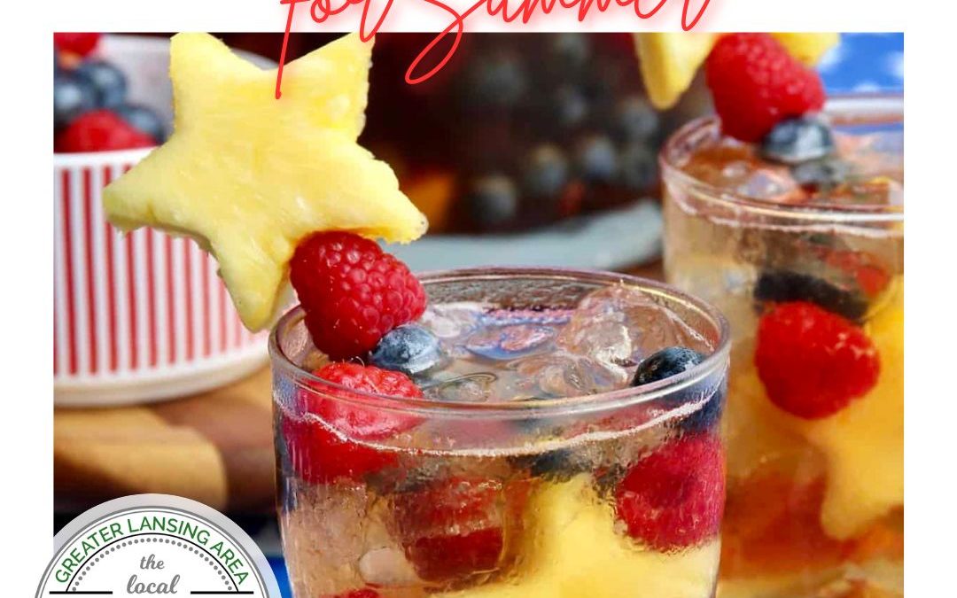 Sparkling Sweet Tea Sangria for Summer!
