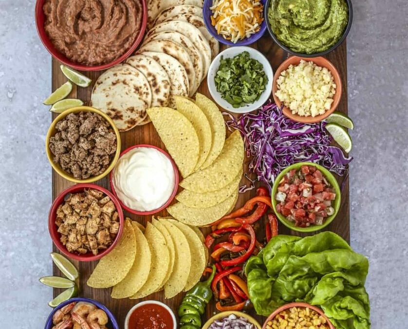 Build Your Own Taco Board