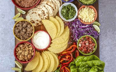 Build Your Own Taco Board (from The BakerMama)