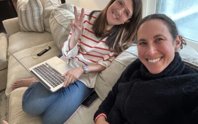 Meet a Mom: Emily Goodman and Jenna Lowe of the Voting Moms!
