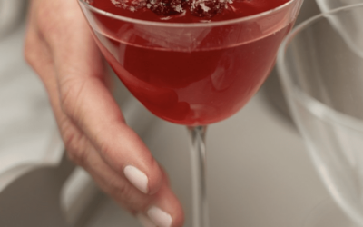 Seasonal Sip: Cranberry Gimlet