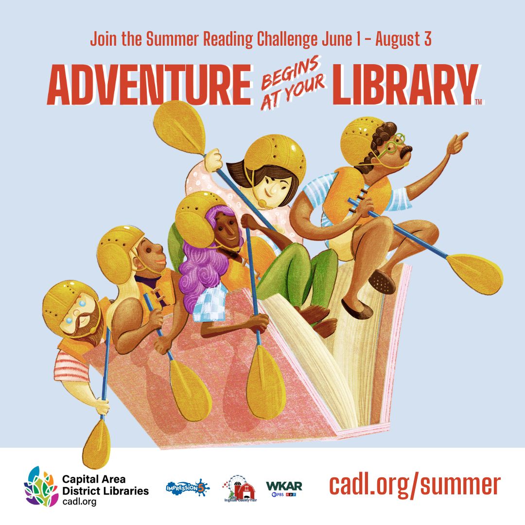 CADL Summer Reading Program Begins June 1 Greater Lansing Area Moms