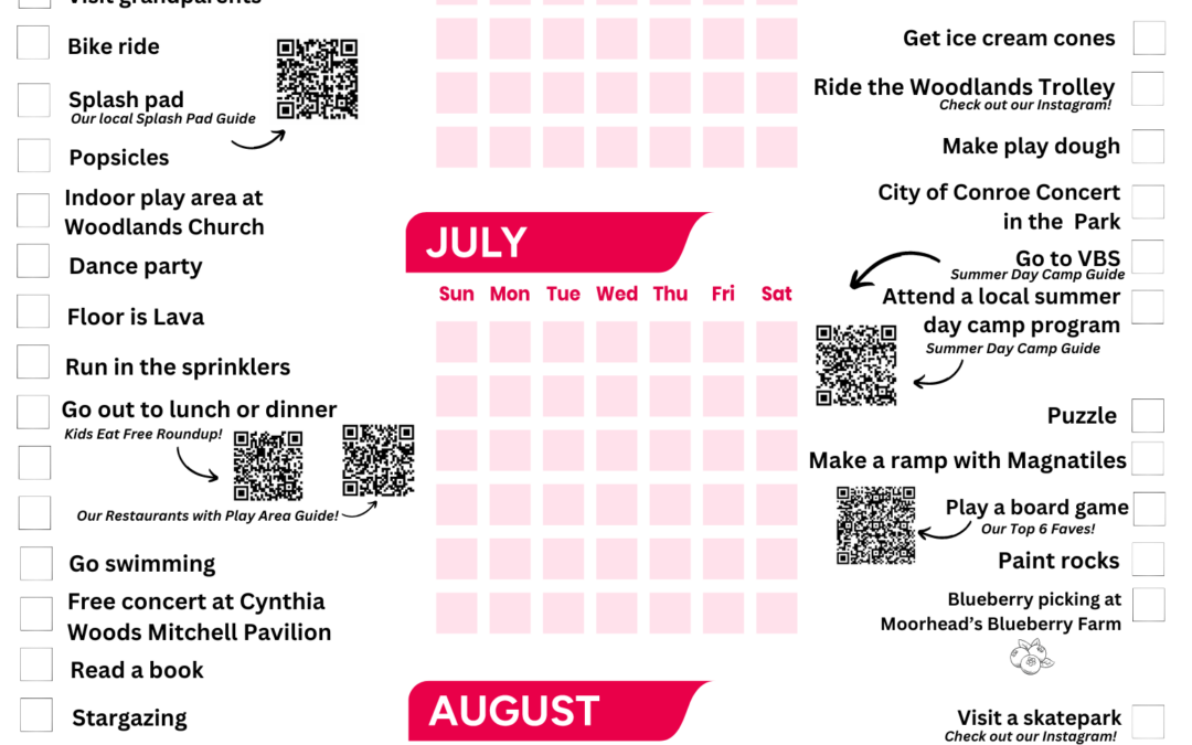 2024 Summer Bucket List