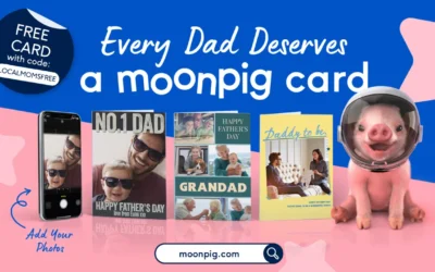 Mom Hack: Moonpig Cards for Father’s Day!
