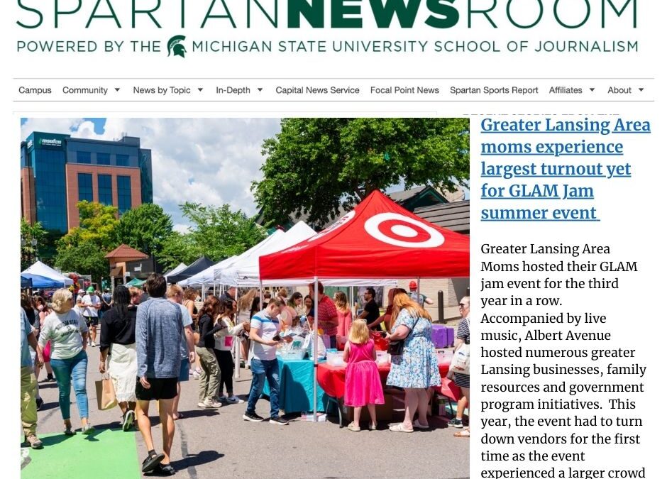 GLAM Jam feature in the Spartan News Room