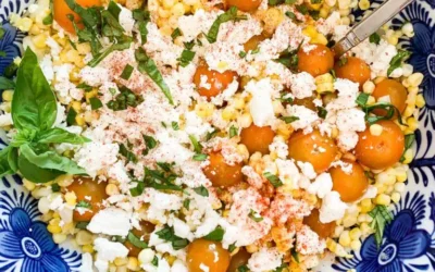 Healthy Summer Recipe: Crispy Cod with Summer Corn Salad