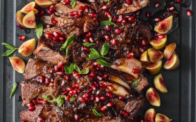Fig & Pomegranate Brisket for a Special Rosh Hashanah