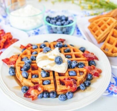 Flourless Keto Waffles