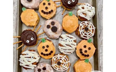 Halloween Cinnamon Rolls