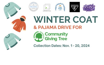 NEW Winter Coat & Pajama Drive to Benefit Community Giving Tree