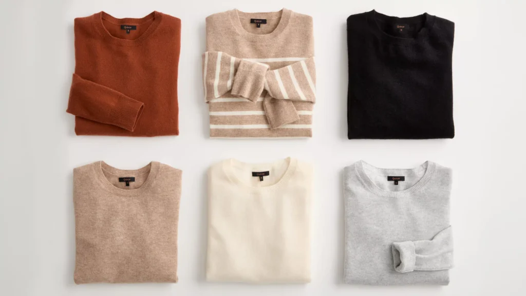 quince sweaters tlmn