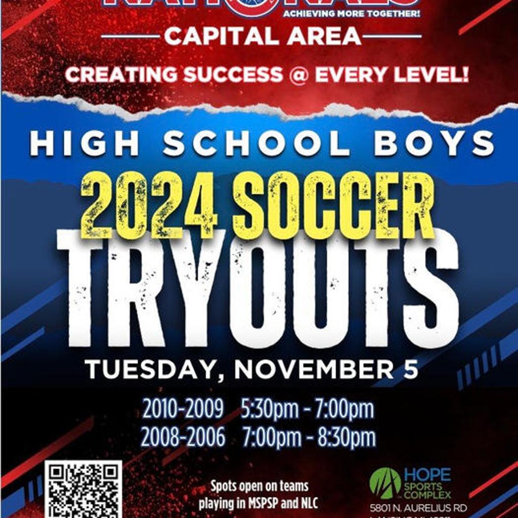 high school boys 2024 tryouts