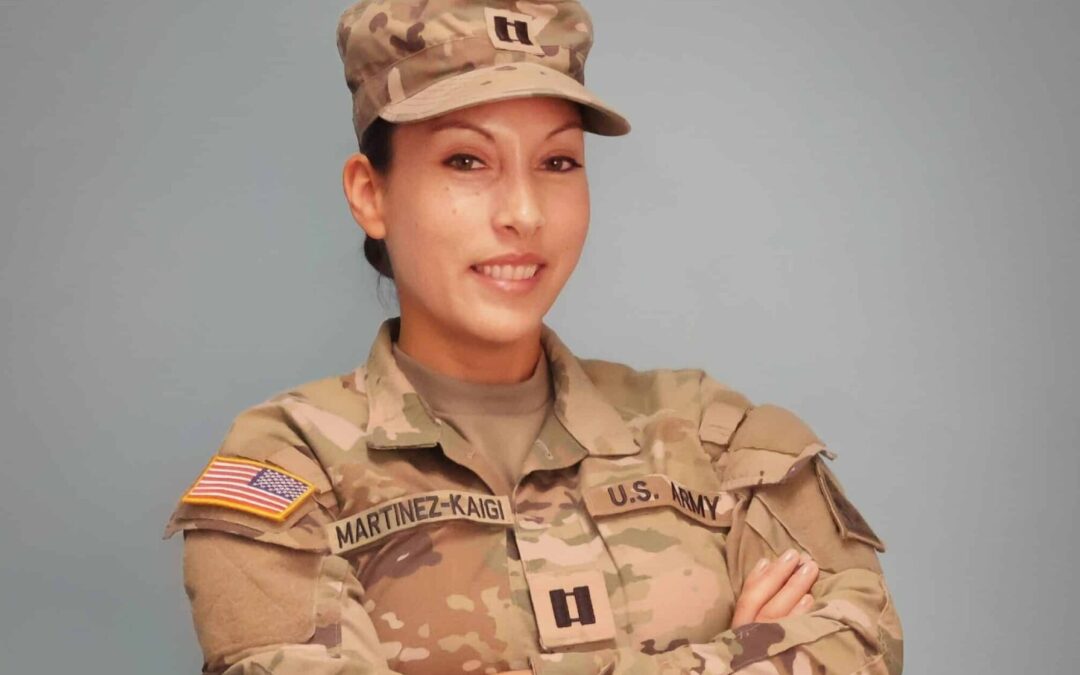Meet a Mom: Valeria Martinez-Kaigi, PhD, MS, CT Army National Guard Captain & Psychologist