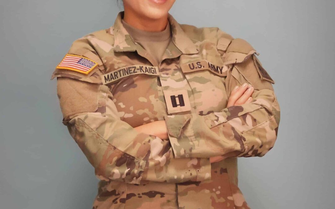 Meet a Mom: CT Army National Guard Captain & Psychologist Valeria Martinez-Kaigi, PhD, MS