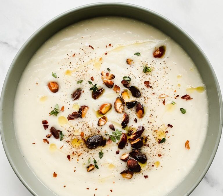 Three Ingredient Cauliflower Soup Recipe