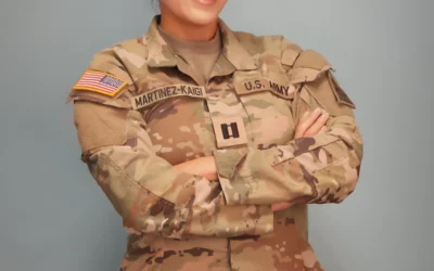 Meet a Mom: CT Army National Guard Captain & Psychologist Valeria Martinez-Kaigi, PhD, MS