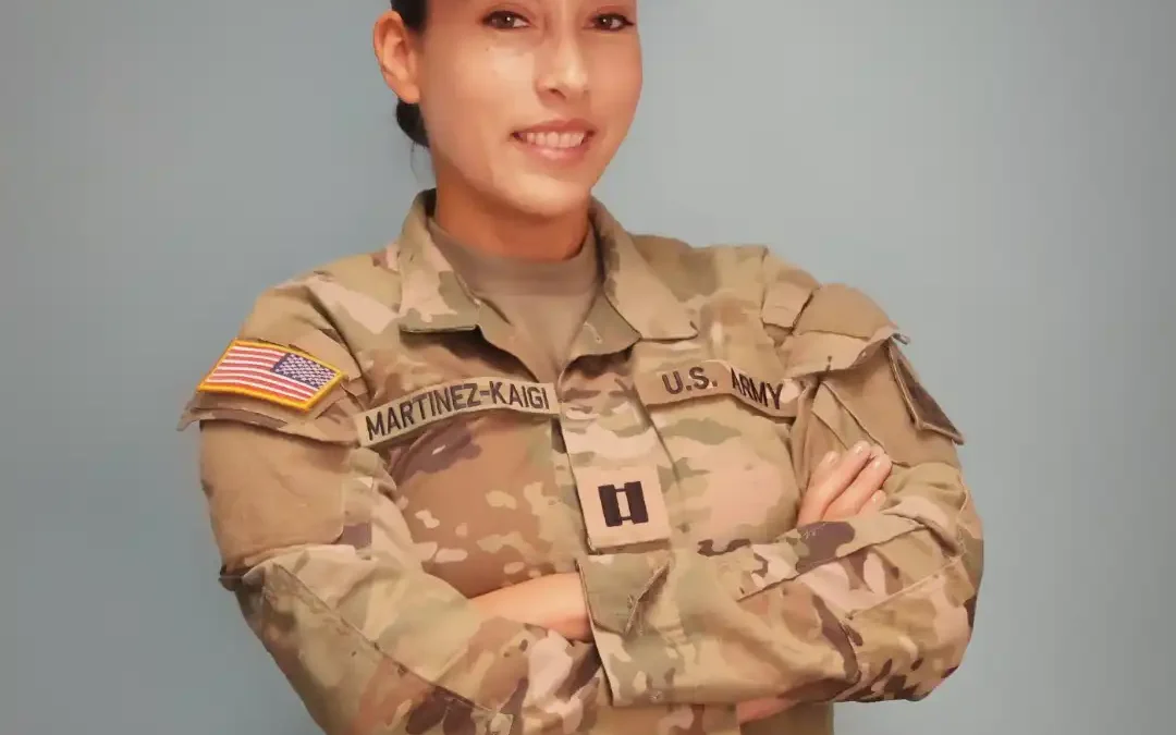 Meet a Mom: US Army Captain & Psychologist Valeria Martinez-Kaines