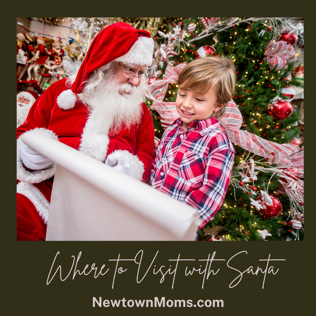 SANTA VISITS Santa<br />