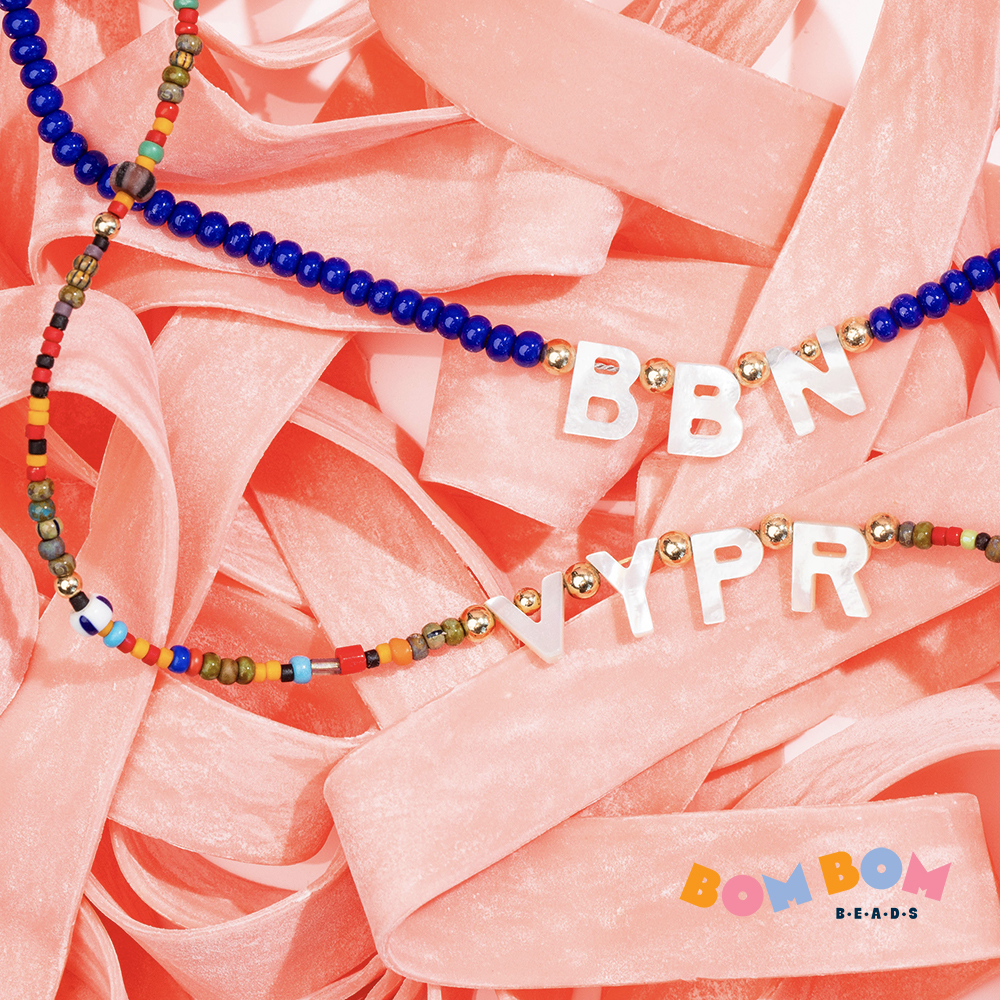 BomBom Beads MOP Necklace