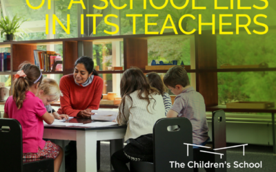 The Greatness of a School Lies in its Teachers