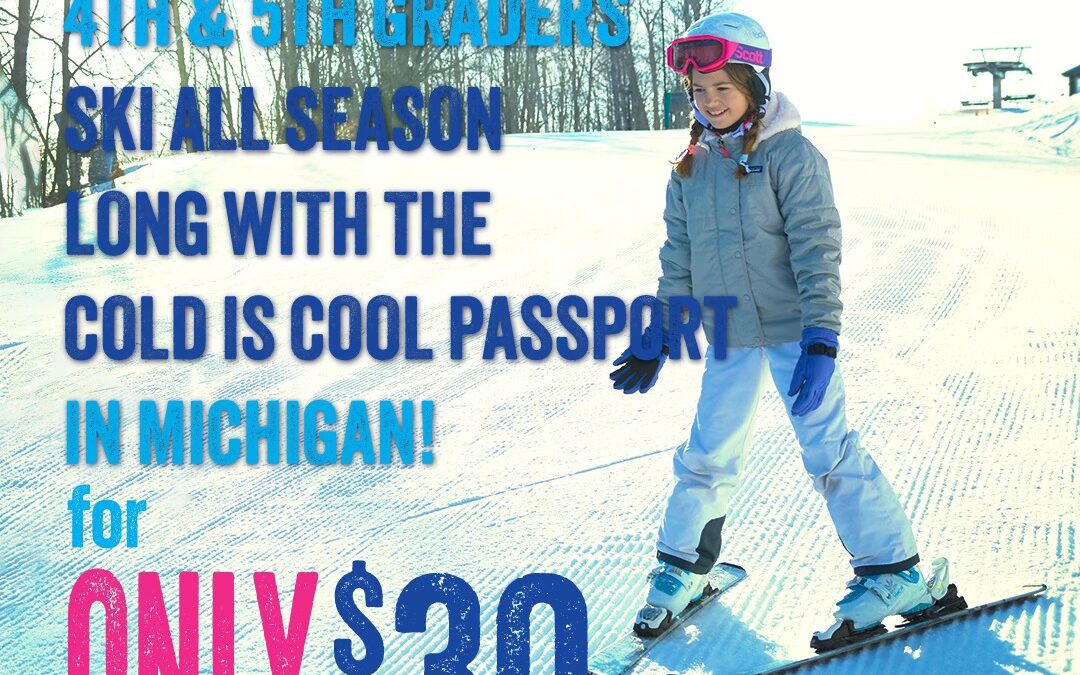 Cold is Cool! Ski program for 4th and 5th graders in Michigan