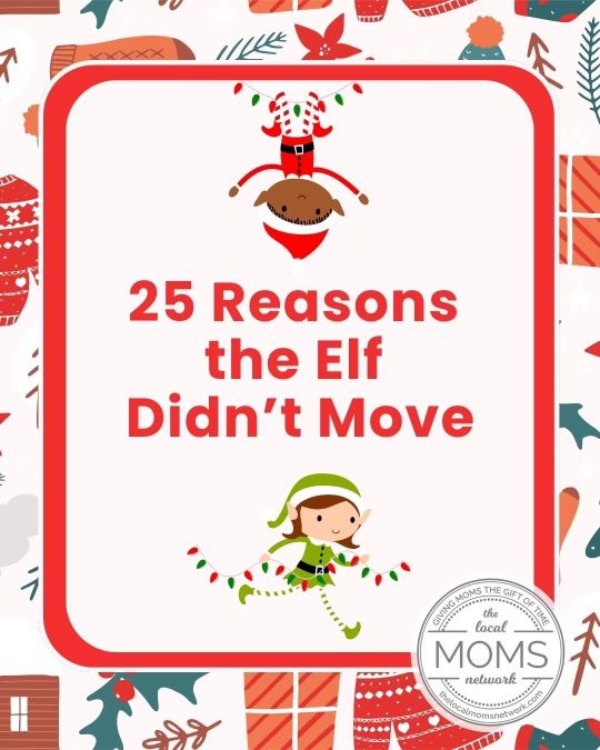 25 Reasons the Elf Didn’t Move