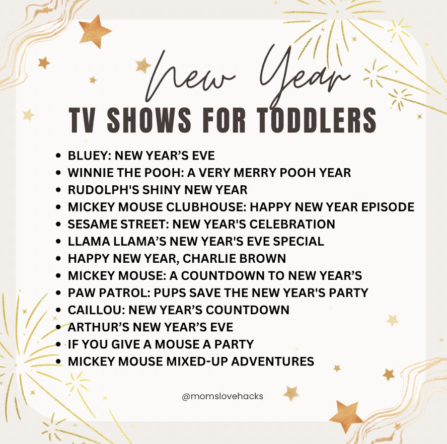 New Year's Eve at home