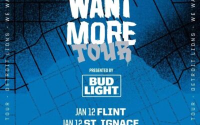 Detroit Lions We Want More Tour Rolls into Greater Lansing!