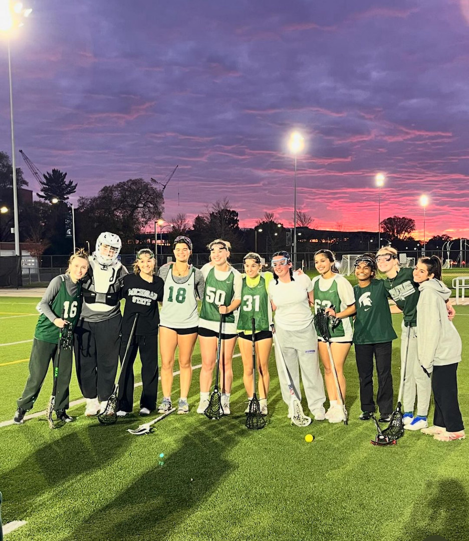 Womens LAX MSU _SUNSET women's lacrosse