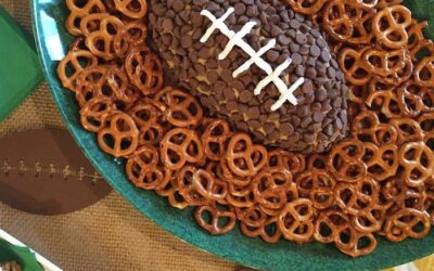 Easy Peanut Butter Football Dip
