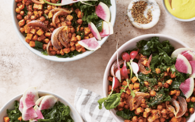 Whole30 Macrobiotic Bowl with Ginger Turmeric Dressing