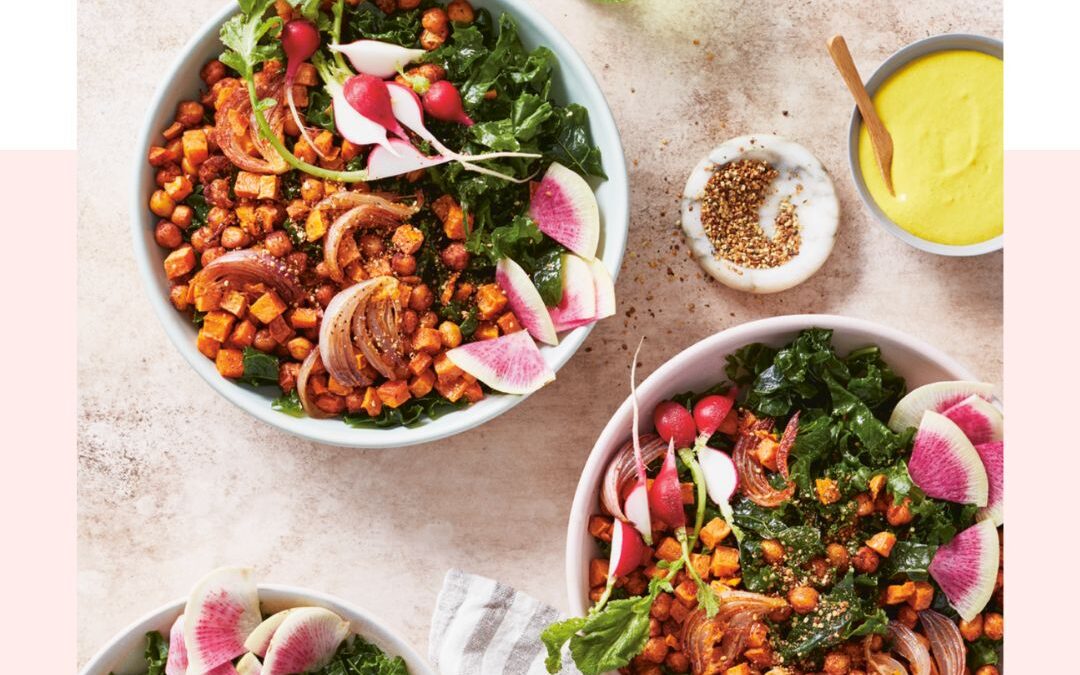 Whole30 Macrobiotic Bowl with Ginger Turmeric Dressing