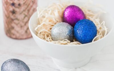 Glitter Easter Eggs