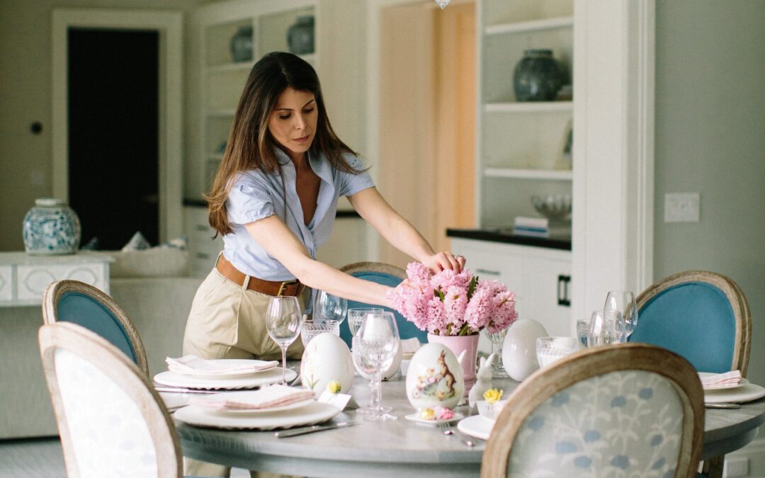 Easter Decor and Tablescape