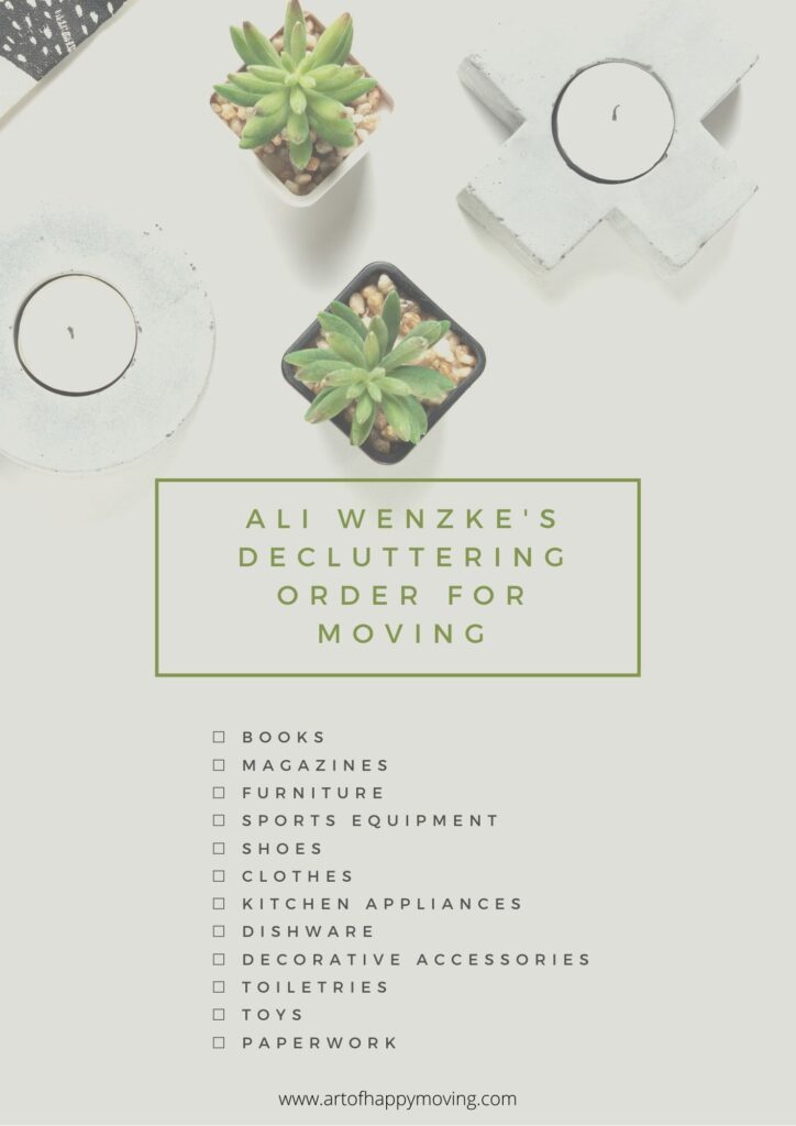 North Shore realtor Ali Wenzke offers a decluttering check list