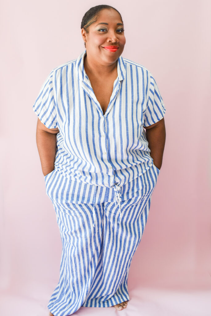Lovehearted Kiddos founder, Ashley Franklin. All sunshine and rainbows!