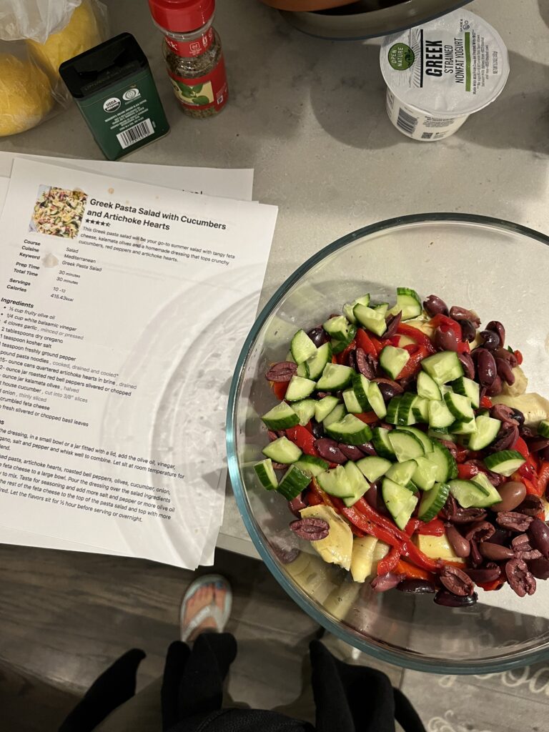 greek pasta salad