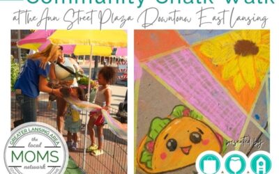 RESCHEDULED – now July 23 – Community Chalk Walk Downtown East Lansing