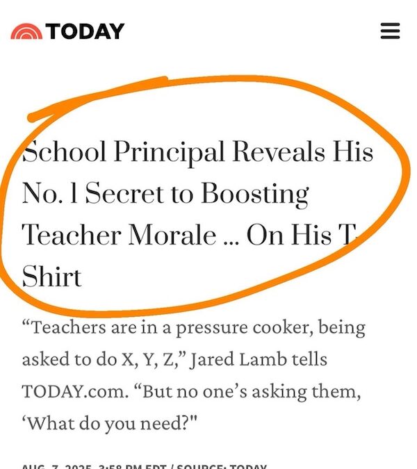 A Simple Idea: Ask What Teachers Need
