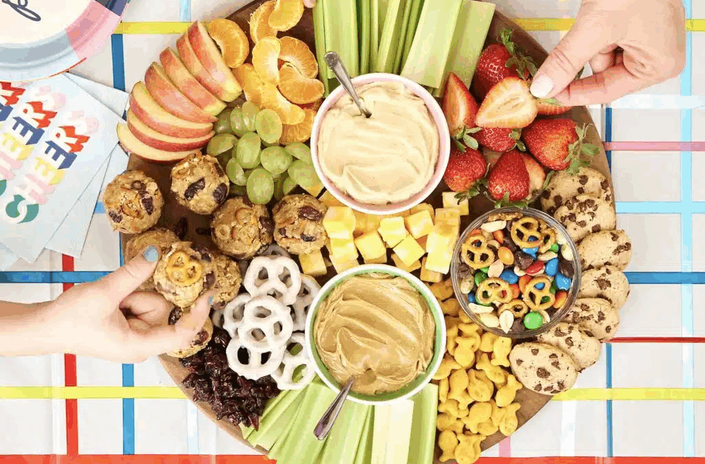Easy After School Snack Board from The BakerMama