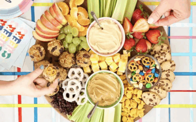Easy After School Snack Board from The BakerMama
