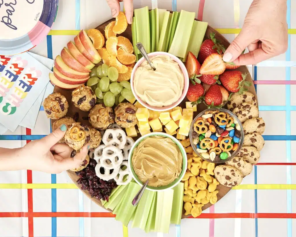 after school snack board