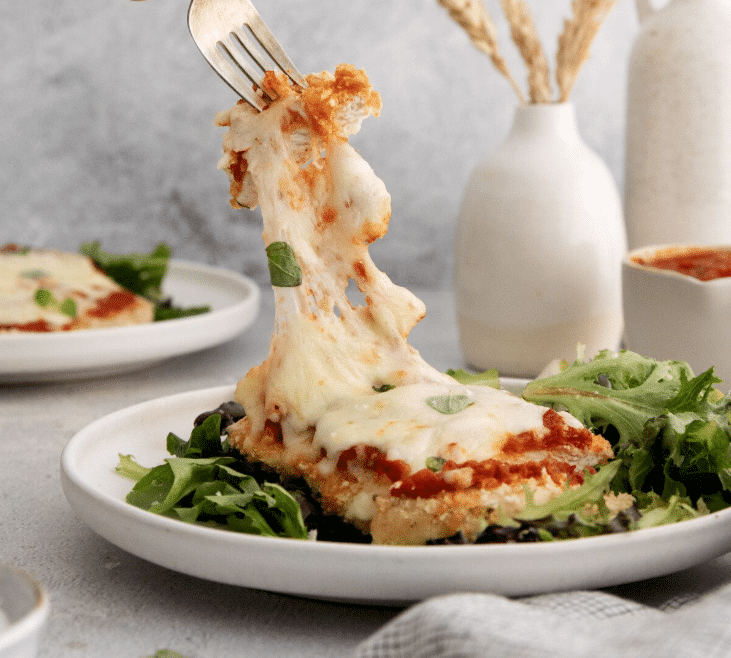 Weeknight Baked Chicken Parmesan!