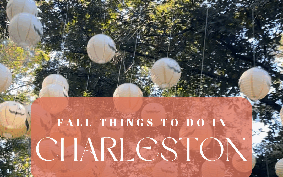 Fall in Charleston! Things to do with Kids & Family!
