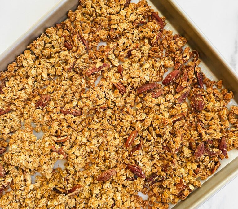 Real Pumpkin Spice Granola